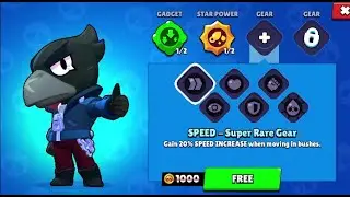 Brawl Stars Забираю Тару и 10 уровень Crow
