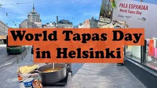 World Tapas Day 2024 in HELSINKI | Cooking paella