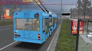 OMSI 2 - Москва Восток - Маршрут 34 на троллейбусе СВАРЗ-6235.01 2010 года МСК часть 1