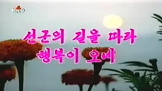 Pochonbo Electronic Ensemble - 선군의 길을 따라 행복이 오네 (The Army-centred Politics Brings about Happiness)
