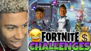 FORTNITE CHALLENGES UM GIFTSUBS GEGEN AMAR UND WILLY!😂💰 Mit nur einer Chest gewinnen?👀 | SIDNEYEWEKA