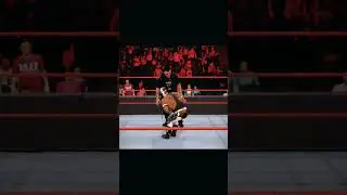Dominik hits low blow on Rey Mysterio WWE 2K22