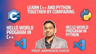 2. The "Hello world" program in Python vs CPP