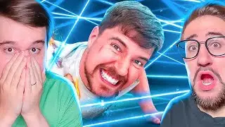 MRBEAST: Самый Смертельный Лазерный Лабиринт в Мире! Реакция с COFFI