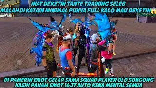 NIAT DEKETIN TANTE TRAINING SELEB, MALAH DIKATAIN MINIMAL PUNYA FULL MAX, AUTO KASIH PAHAM EMOT 16JT