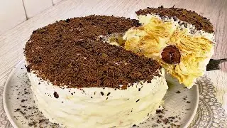 Вкуснейший ЛЕНИВЫЙ ТОРТ из ТРЕХ ОСНОВНЫХ Ингредиентов