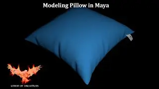 How to model a 3D Pillow in Maya/ Cojín en Maya