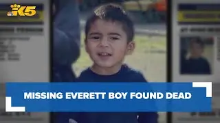 Police find body of missing 4-year-old Everett boy