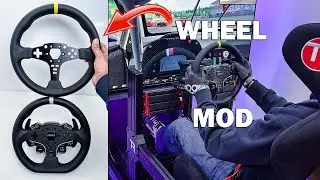 Moza ES Wheel MOD is a GAME CHANGER! Moza R3/ R5