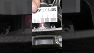 Проверка зазоров коленвала Plastic Gauge gaga пластигага Пластигейдж kolbenschmidt ledy
