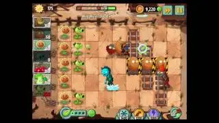 Plants vs. Zombies 2 - Wild West - Day 24 Walkthrough