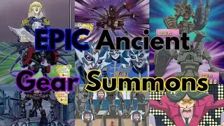 ALL EPIC Ancient Gear summons! (celebrating LEDE support)