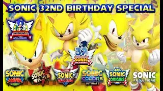Sonic the Hedgehog 32nd Birthday Special