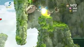 Rayman Origins, 7. Злобное плоскогорье (за время, Электун, кубок) ПОДПИШИСЬ ПОЖАЛУЙСТА!!!
