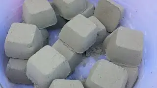 ASMR||Reused Cement||Crunchy Cement @softnoiseasmr