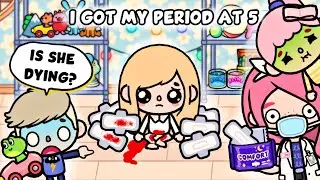 I Got My Period At 5 | Sad Story | Toca Life Story / Toca Boca