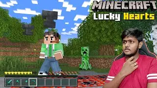 Lucky Hearts Trolled Me | Minecraft But Lucky Hearts | Minecraft In Telugu | GMK GAMER