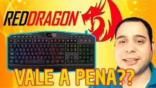 O TECLADO RGB MAIS ESTILOSO DA  REDRAGON HARPE K503RGB (VALE A PENA?) #REDRAGON
