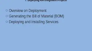 oracle application integration architecture online Training