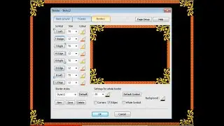 Create beautiful Arabic frames
