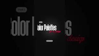 Color plattes for designers #shorts #ytshorts