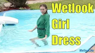 Wetlook girl Dress | Wetlook girl tights | Wetlook Heels