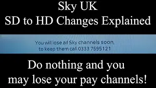 You may lose your Sky channels soon due to changes to Sky TV in May 2024 UK Satellite TV Changes