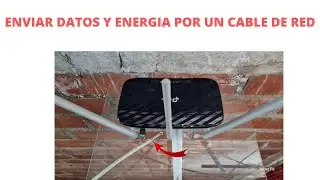 Enviar Datos y Energia por un Cable de Red