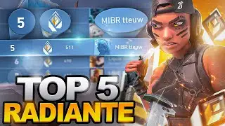 Peguei TOP 5 RADIANTE nesta partida EMOCIONANTE!