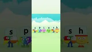 3 Letter Blends & Team | Consonant Clusters | Learn to Read and Spell | Alphablocks