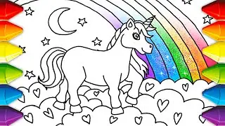 Mélange de licorne arc-en-ciel à paillettes DIY | Tutoriels de bricolage colorés 🌈✨🦄