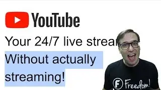 ★ Stream 24/7 without actually streaming!