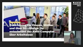 Von Algorithmen diskriminiert: Wie kann der Schutz verstärkt werden? | Winterkongress 2024