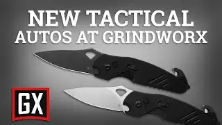 New Budget Tactical Automatic Knives at Grindworx | January 2024