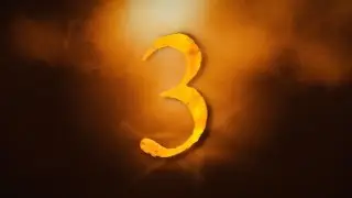 Movie Opener TIMER Countdown 3 sec ( v 477 ) 321go with sound effects HD 4k!