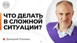 Что делать в сложной ситуации. Дмитрий Пшонко