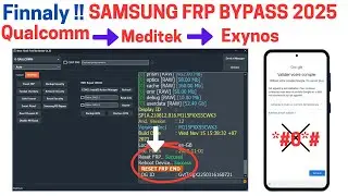 Boom !! All Samsung FRP Bypass 2025 | Samsung FRP Tool 2025 | Unlock Android 13/14 FRP