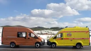 ГАЗель NEXT (А32R22), ГАЗель NEXT АСМП класса С реанимация Медицина Катастроф. Автолегенды, Lenmodel