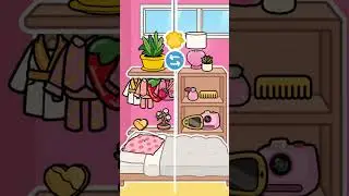 My Melody Inspired Free Bedroom 🍰🍓Toca Boca 