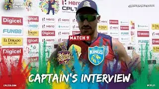 Captains' Interviews | Trinbago Knight Riders vs Saint Lucia Kings | CPL 2021