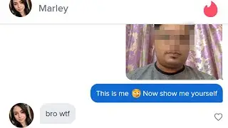 Catfishing Tinder Scammers With Their Real Face