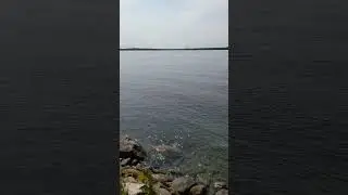 на берегу