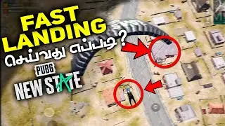 How to Do Fast Landing in PUBG New State Tamil