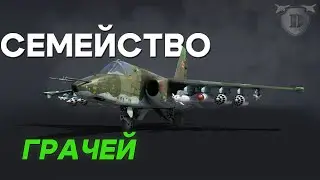 СЕМЕЙСТВО ГРАЧЕЙ/САМЫЙ ТОПОВЫЙ ШТУРМОВИК WAR THUNDER/ОБЗОР-СРАВНЕНИЕ