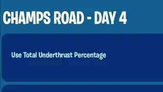 How to Use Total Underthrust Percentage