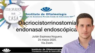 Dacriocistorrinostomía endoscópica, escalando la curva. Dr. Julián Espinosa.