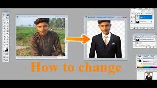 How To Full Dress Change in Adobe Photoshop | photo ka dress change kaise karty hein in photoshop