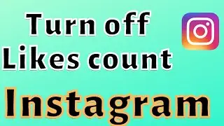 How to turn off like count for instagram post ?