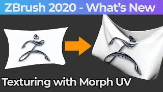 024 Zbrush 2020 Texturing With Morph UV