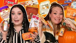 On goûte à TOUT à la citrouille épicée PUMPKIN SPICE 2023 🎃 |  2FILLESORDINAIRES
